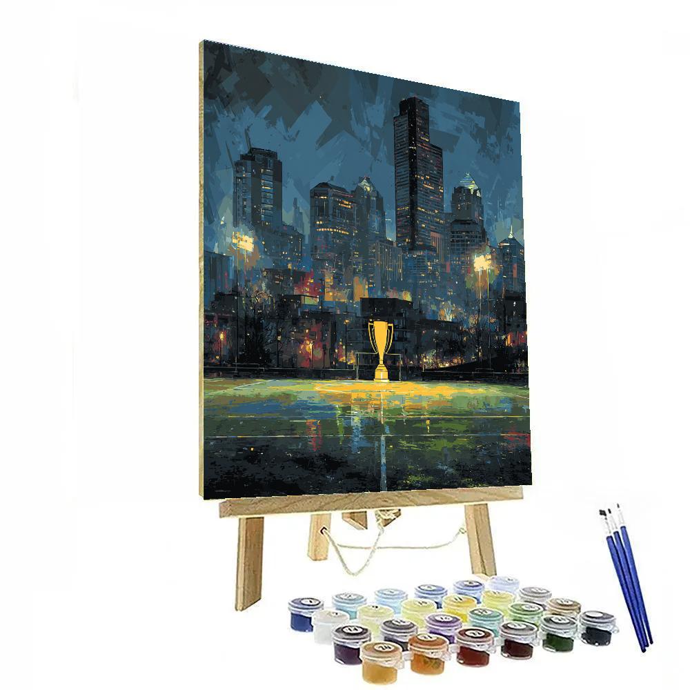 Seattle Fifa 2026 Rainlight painting number kit