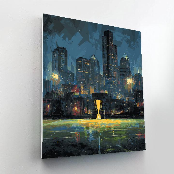 Seattle Fifa 2026 Rainlight painting number kit
