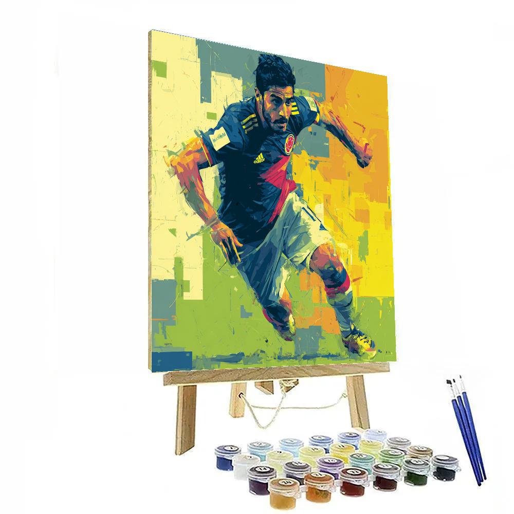 Fifa 2026 Luis Diaz Rhythm DIY paint by numbers
