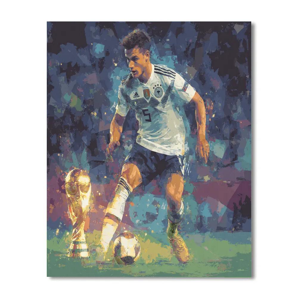 Fifa 2026 Musiala Spark paint by color