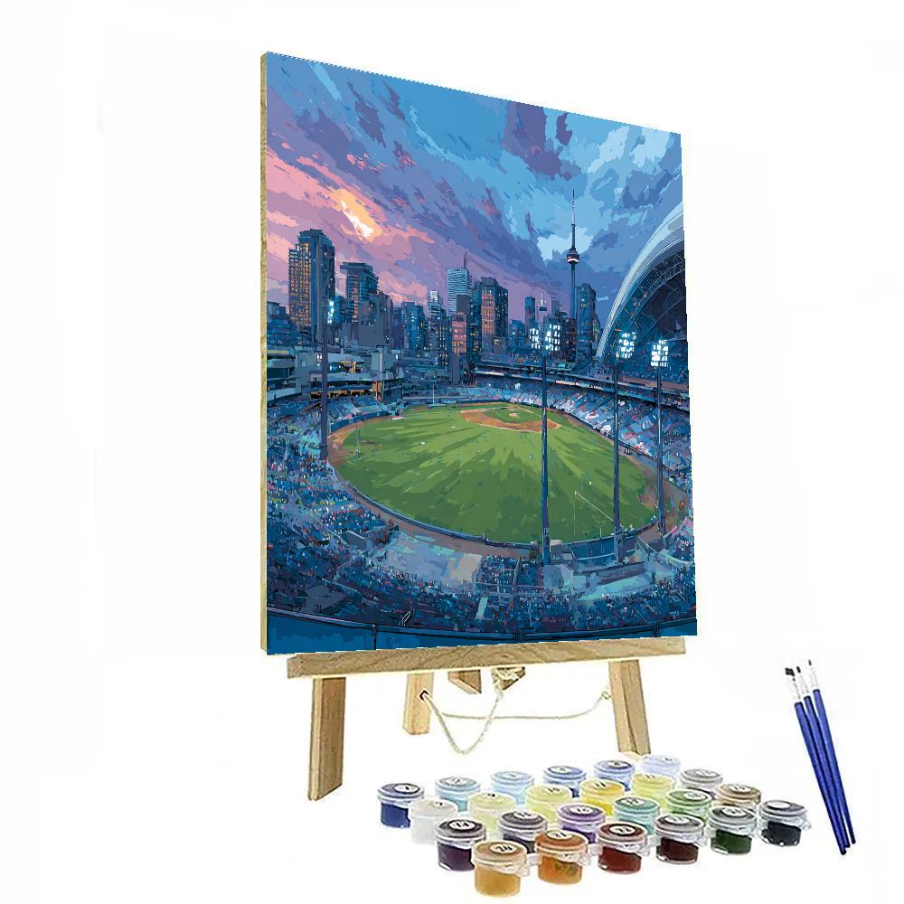 Toronto Fifa 2026 Maple Glow Number painting