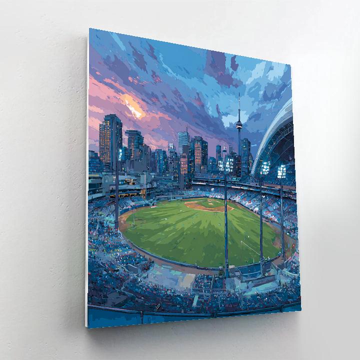 Toronto Fifa 2026 Maple Glow Number painting