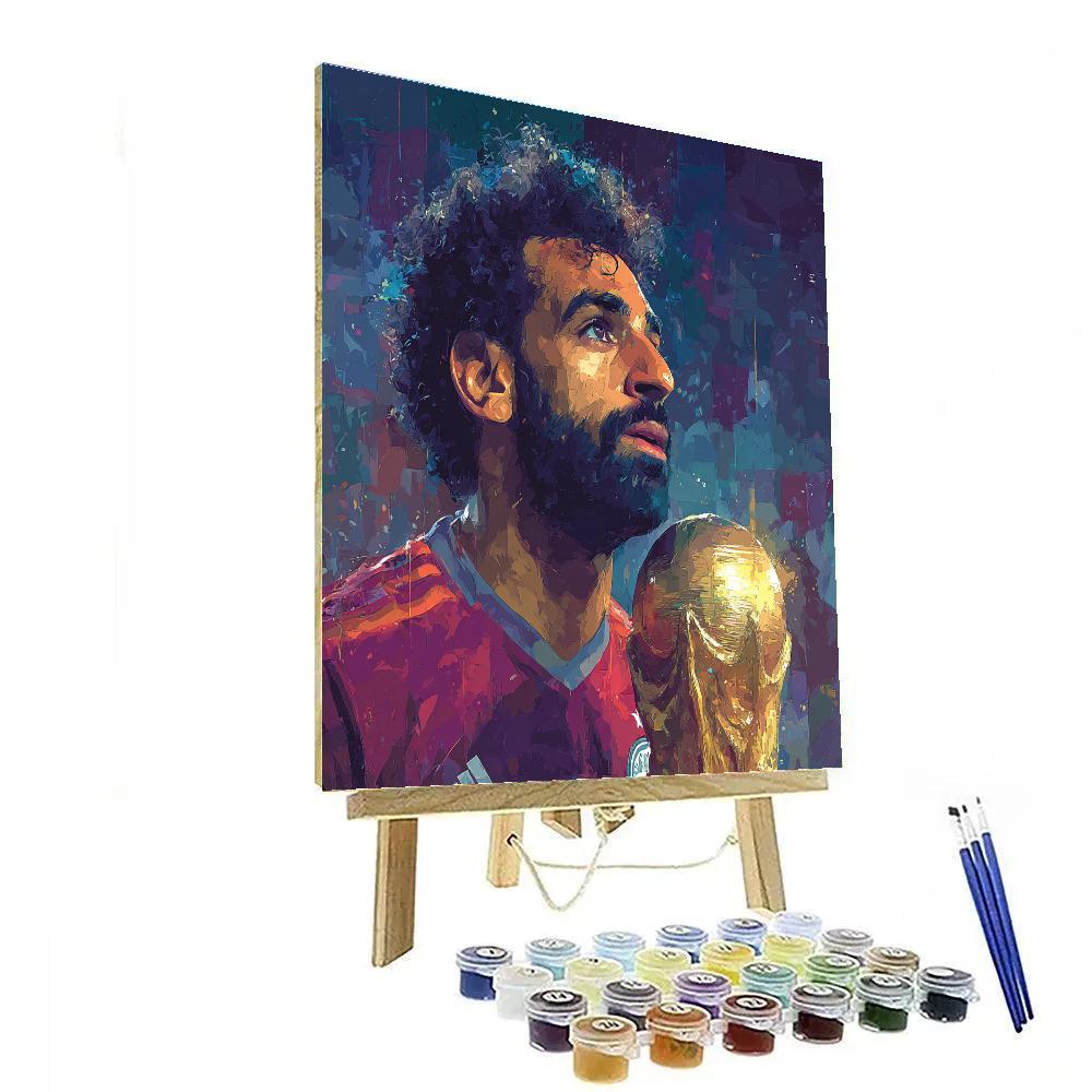 Salah Fifa 2026 Lights Painting by numbers kit