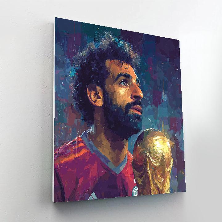 Salah Fifa 2026 Lights Painting by numbers kit