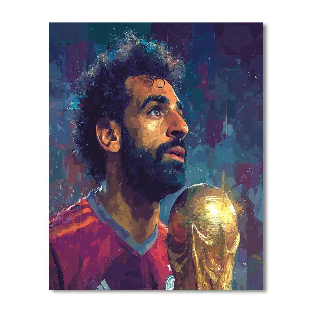 Salah Fifa 2026 Lights Painting by numbers kit
