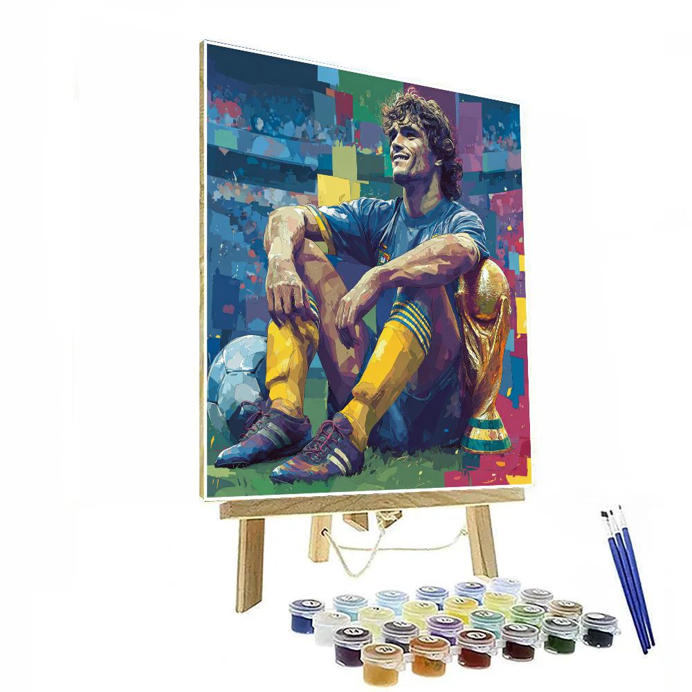 Ronaldinho Fifa 2026 Joy painting number kit