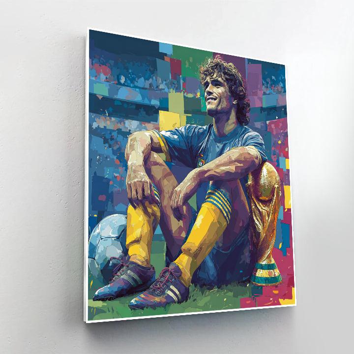 Ronaldinho Fifa 2026 Joy painting number kit