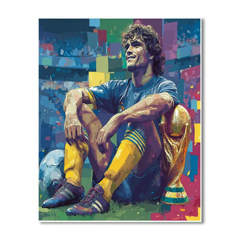 Ronaldinho Fifa 2026 Joy painting number kit
