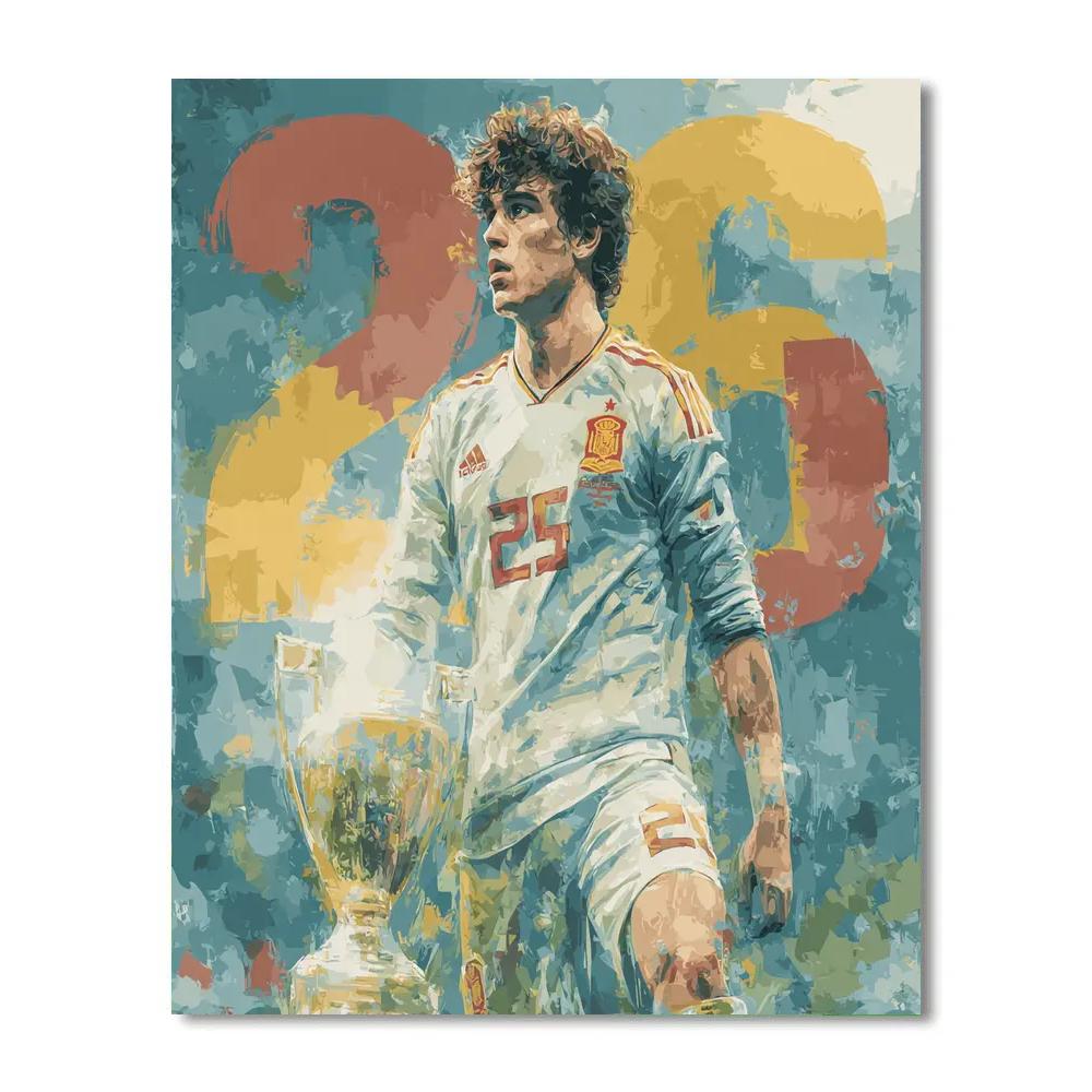 Yamal Fifa 2026 Rise paint by numbers