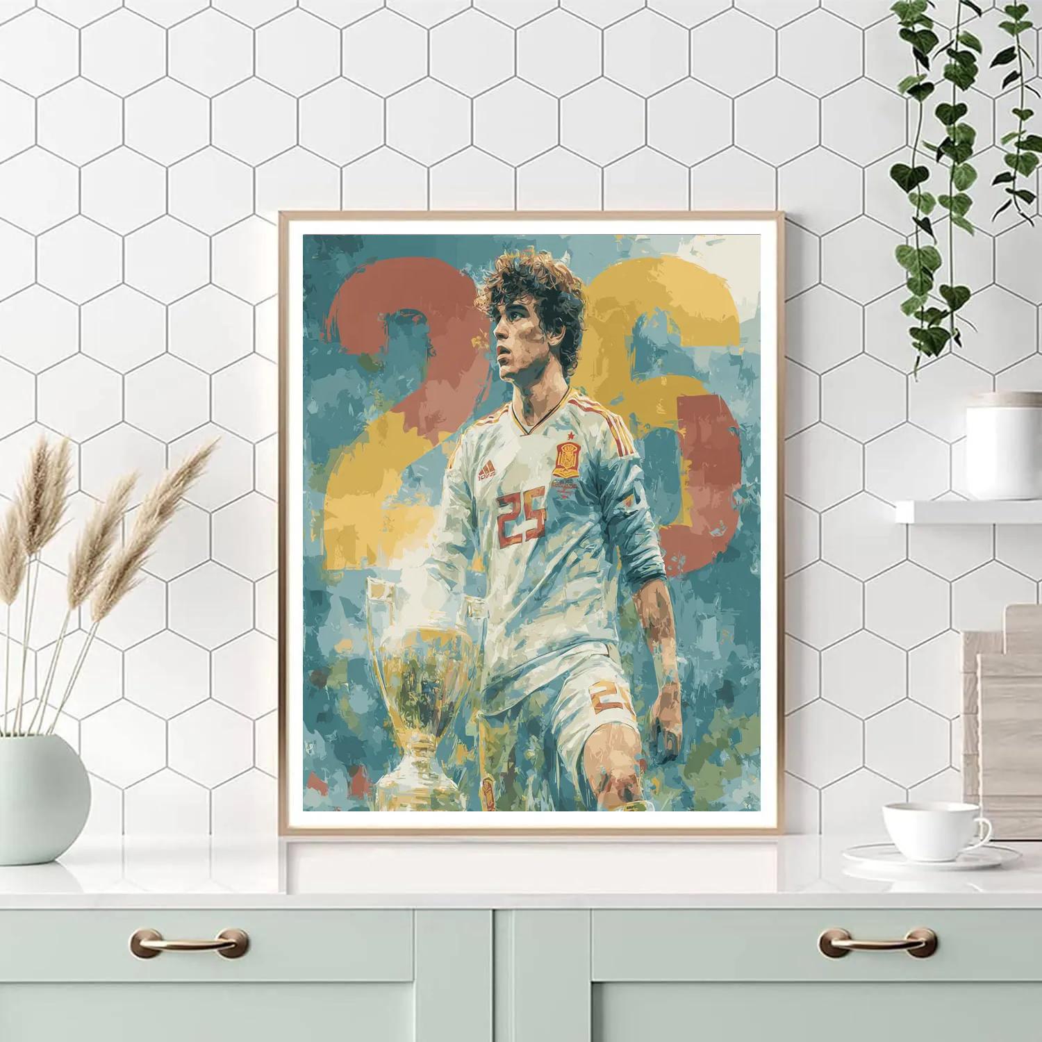 Yamal Fifa 2026 Rise paint by numbers