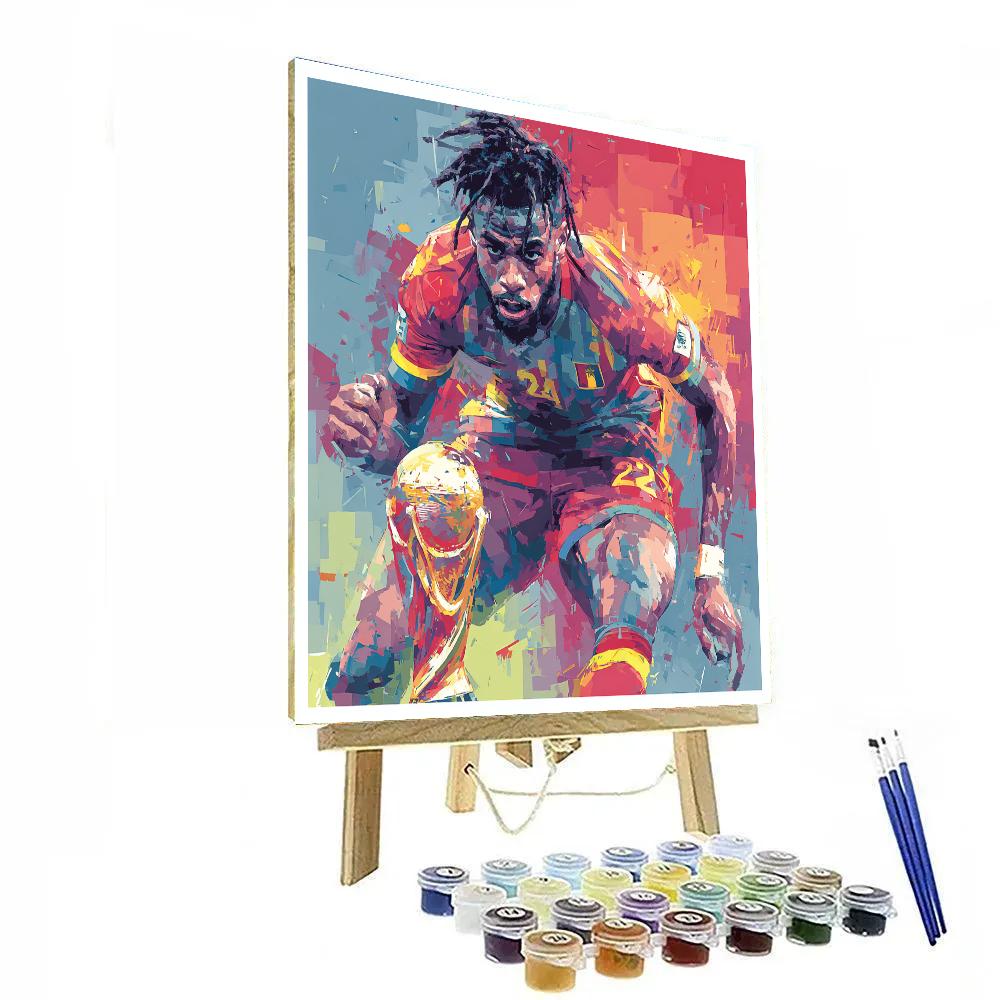 Kudus Fifa 2026 Pulse Paint by numbers art