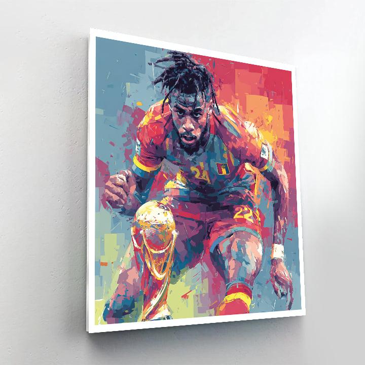 Kudus Fifa 2026 Pulse Paint by numbers art