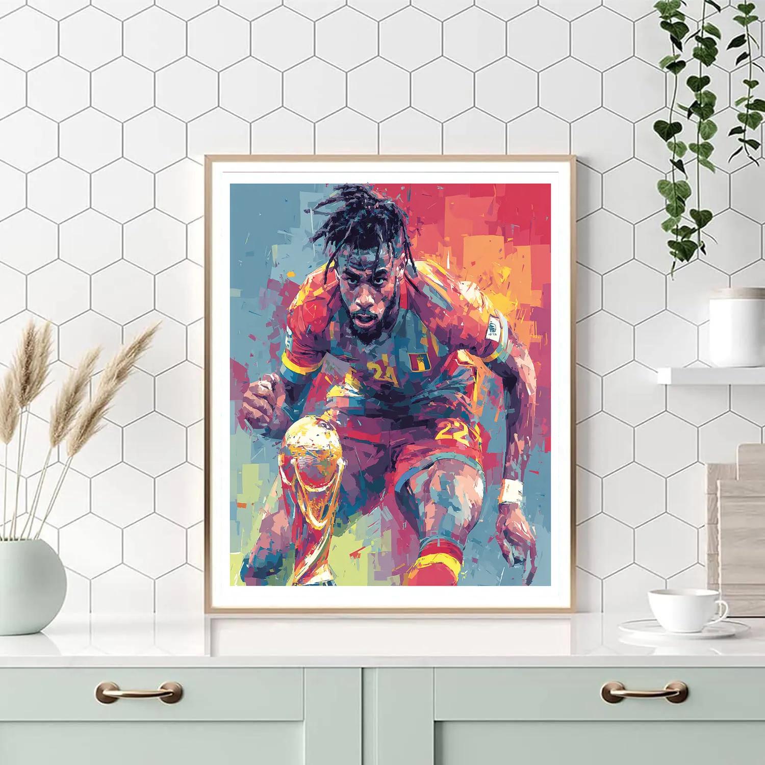 Kudus Fifa 2026 Pulse Paint by numbers art