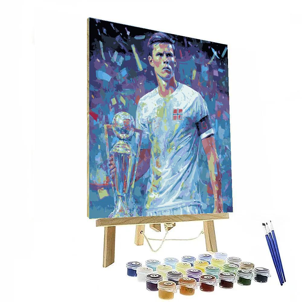 Ødegaard Fifa 2026 Ice Painting by numbers kit