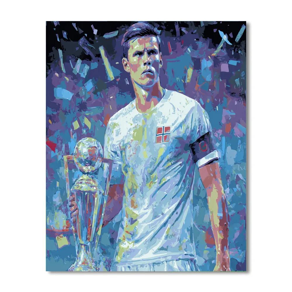 Ødegaard Fifa 2026 Ice Painting by numbers kit