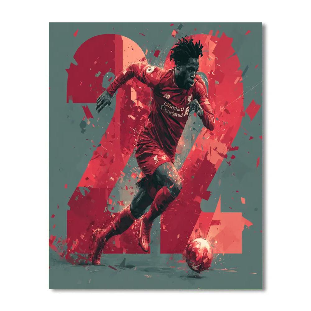 Davies Fifa 2026 Speed Numbered painting kits