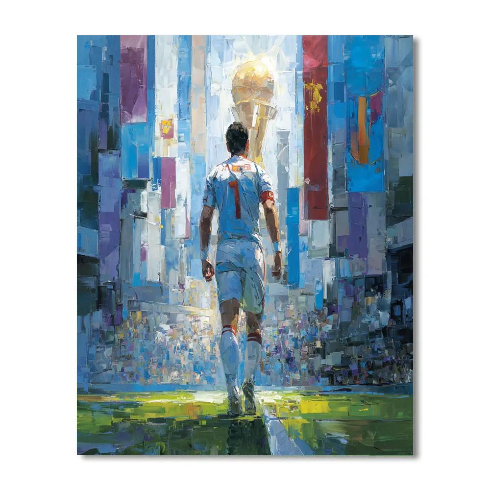 Uzbekistan Fifa 2026 Dawn paint by color