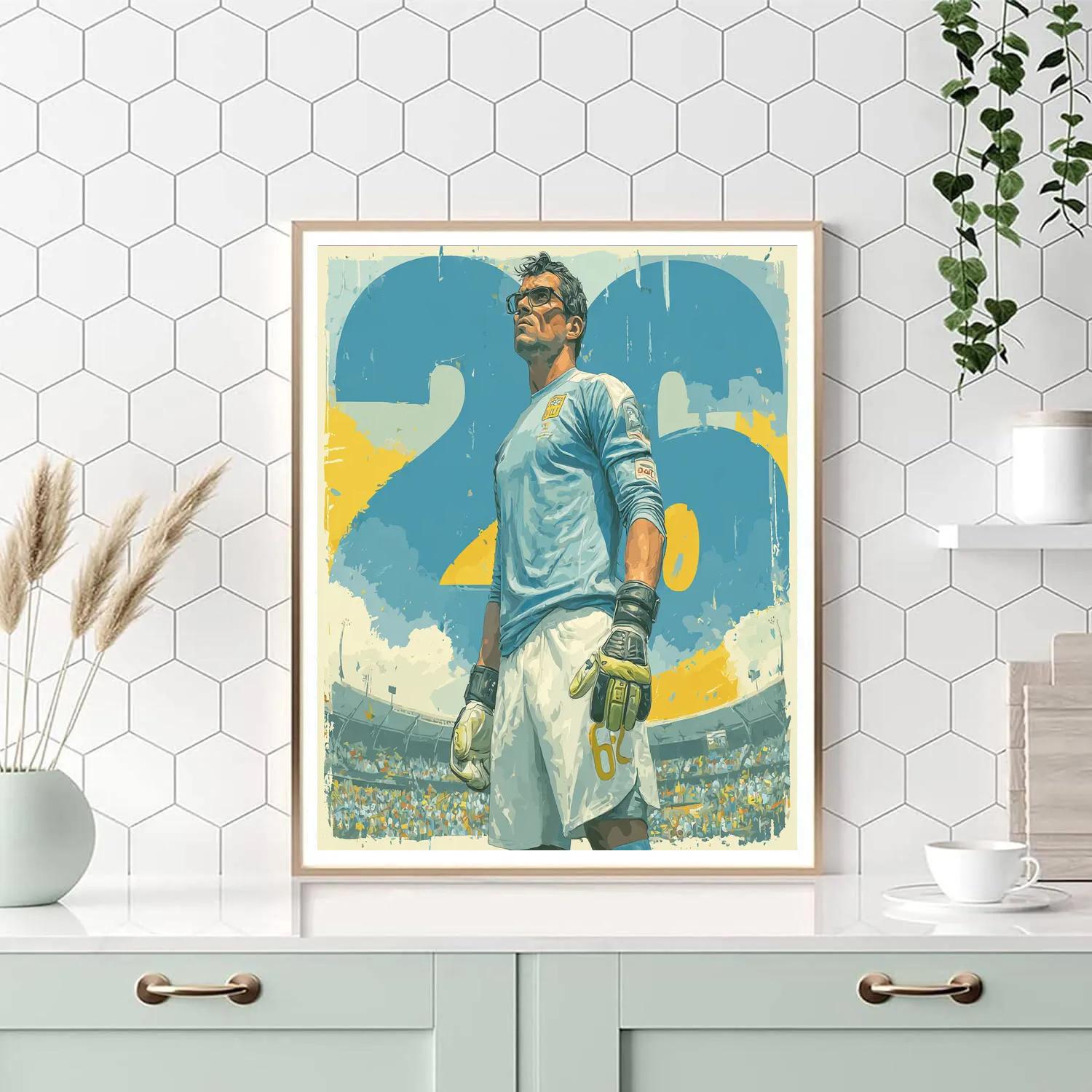 Curaçao Fifa 2026 Blue Paint by numbers art
