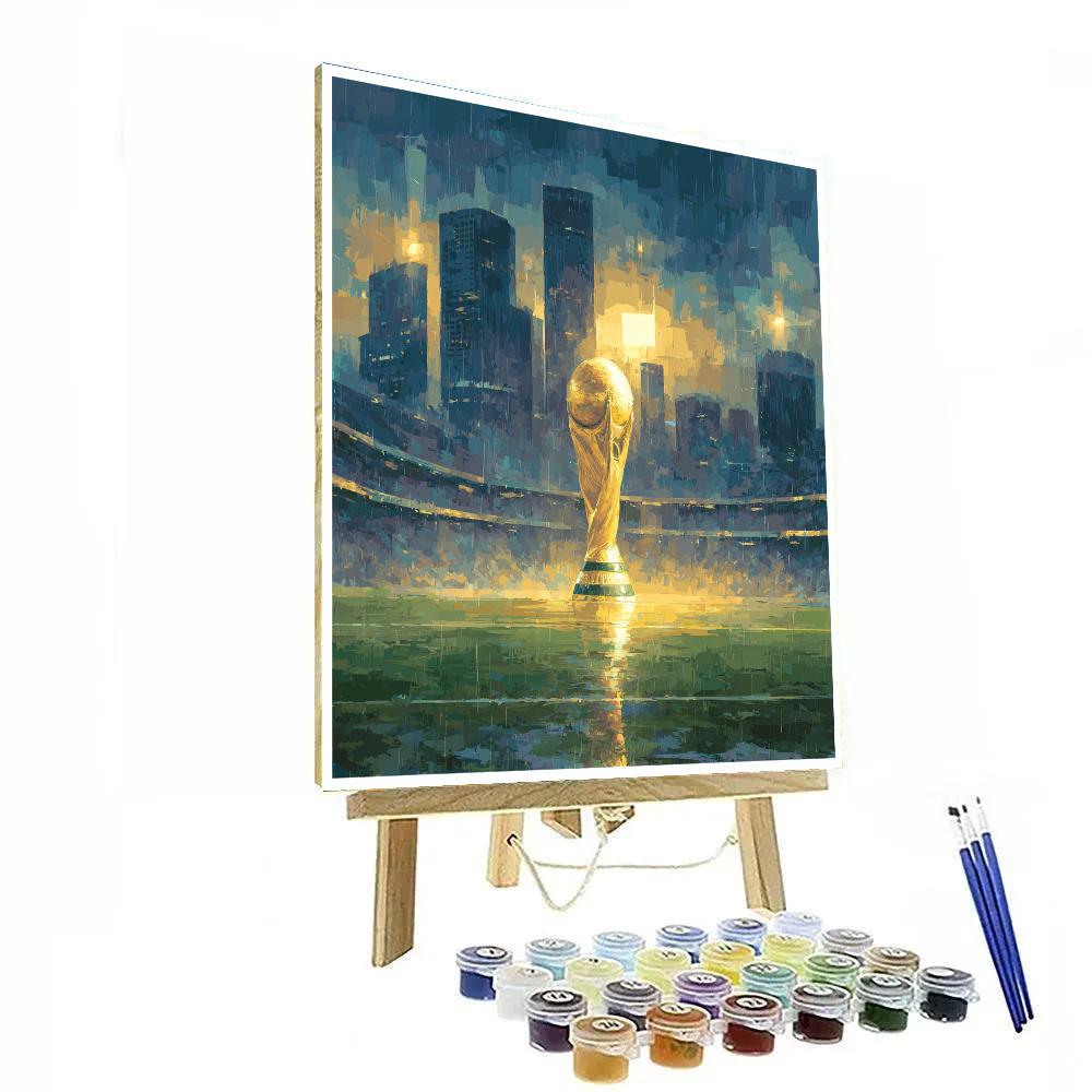 Seattle Fifa 2026 Rainlight Painting by numbers kit