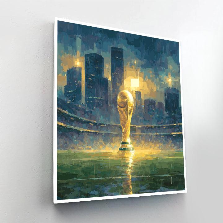 Seattle Fifa 2026 Rainlight Painting by numbers kit