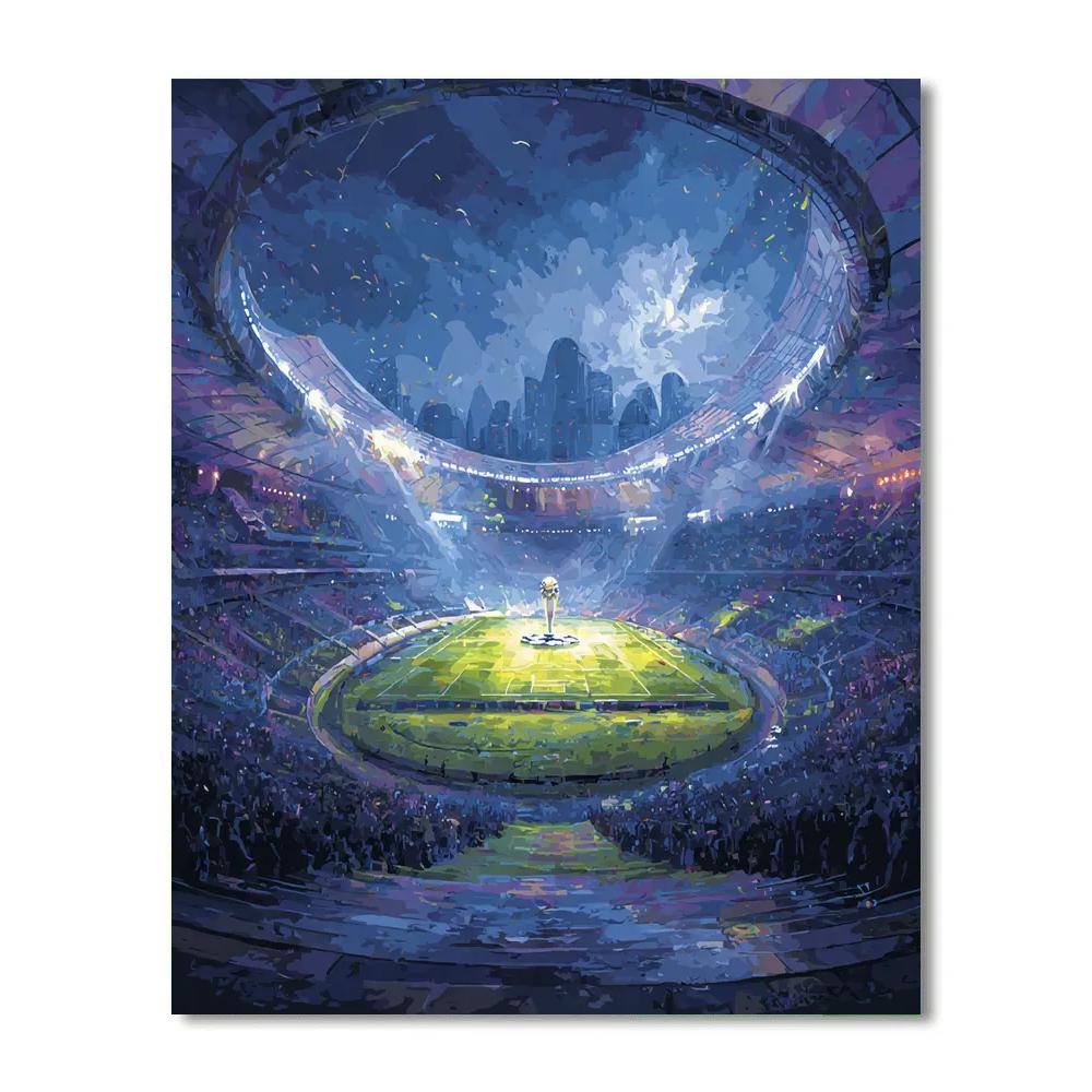 Monterrey Fifa 2026 Lights paint by number