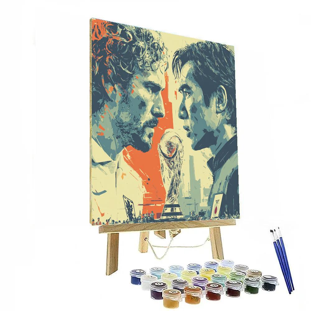 Fifa 2026 Netherlands Vs Japan Numbered painting kits