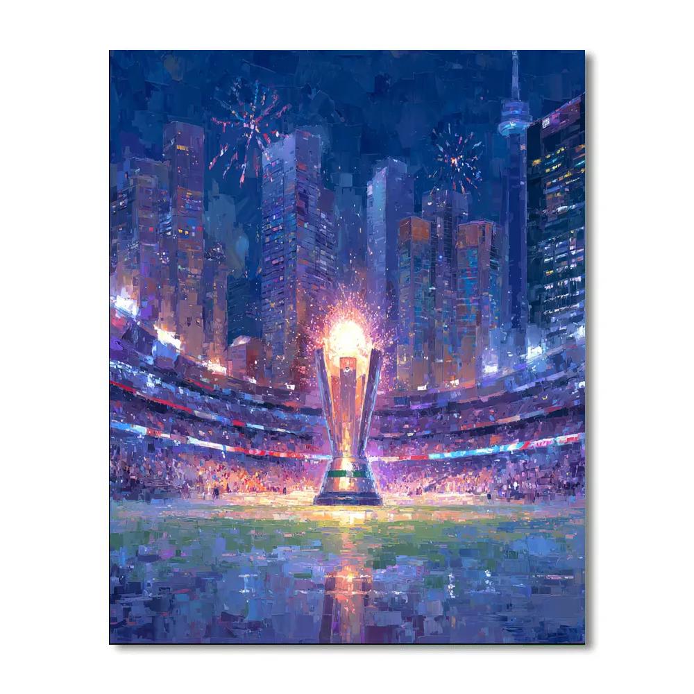 Fifa 2026 Final Night Painting by numbers kit