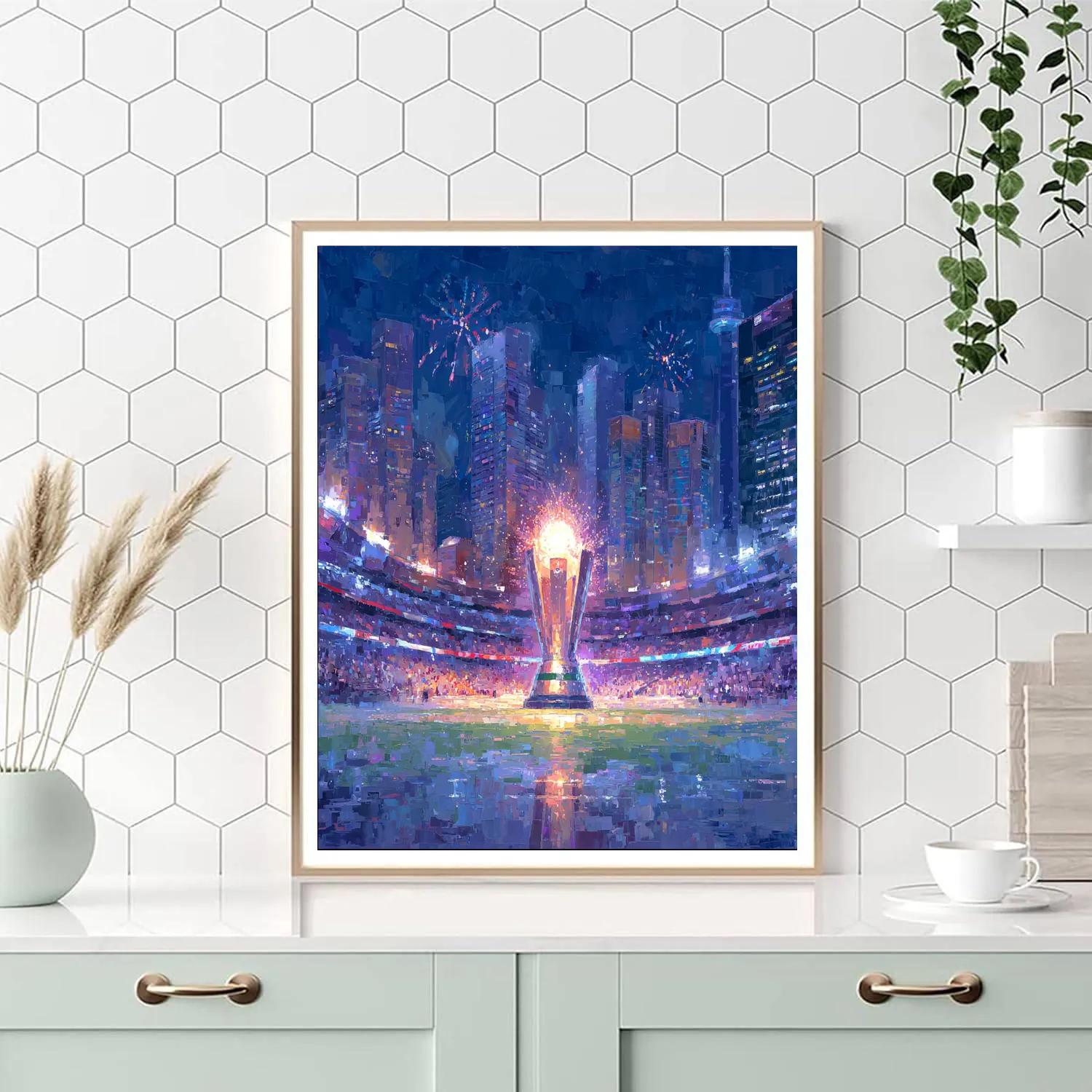 Fifa 2026 Final Night Painting by numbers kit