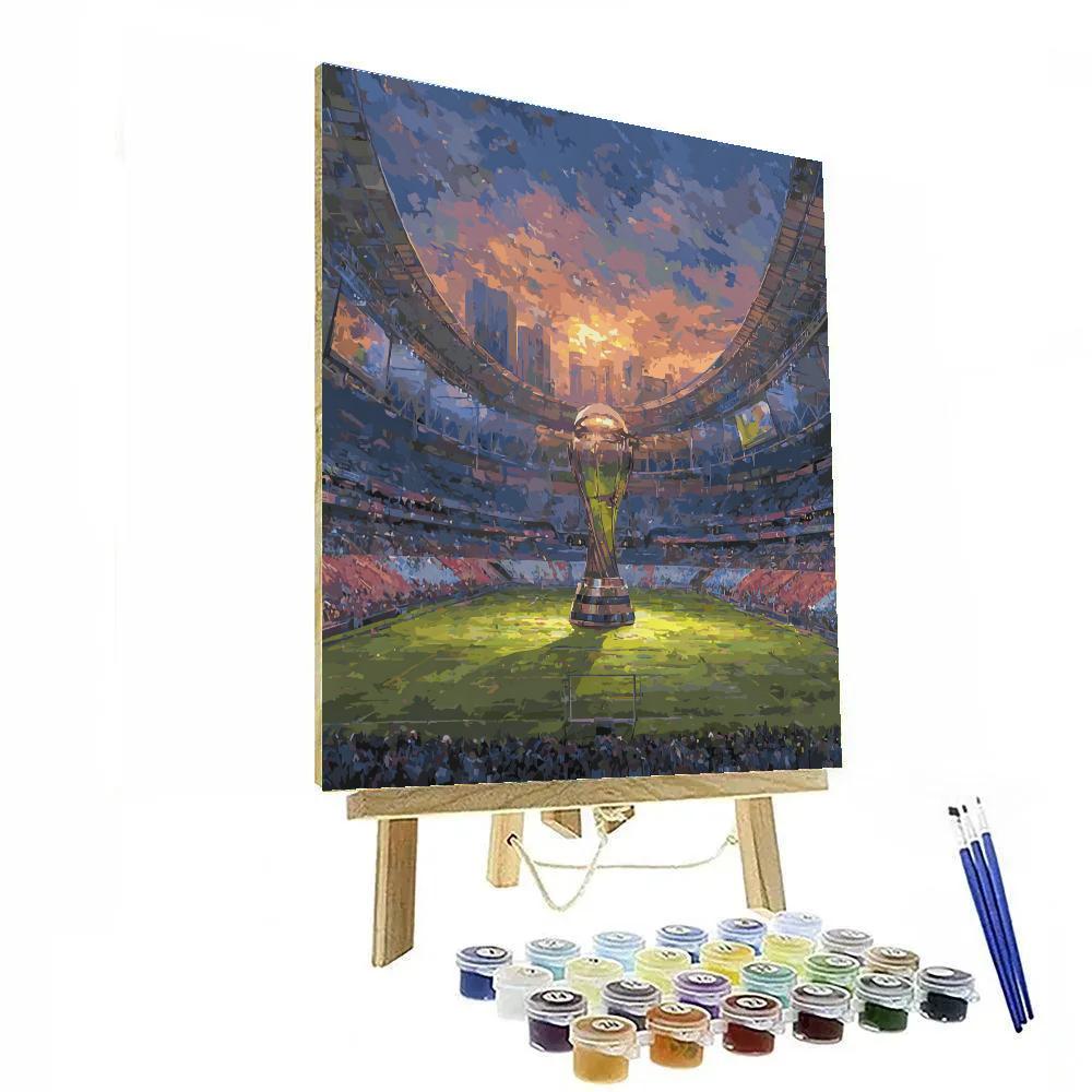 Fifa 2026 Opening Glow paint by number