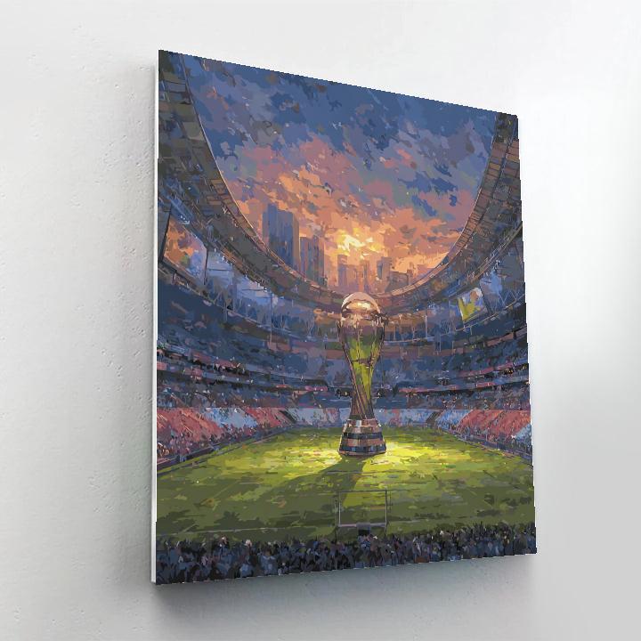 Fifa 2026 Opening Glow paint by number