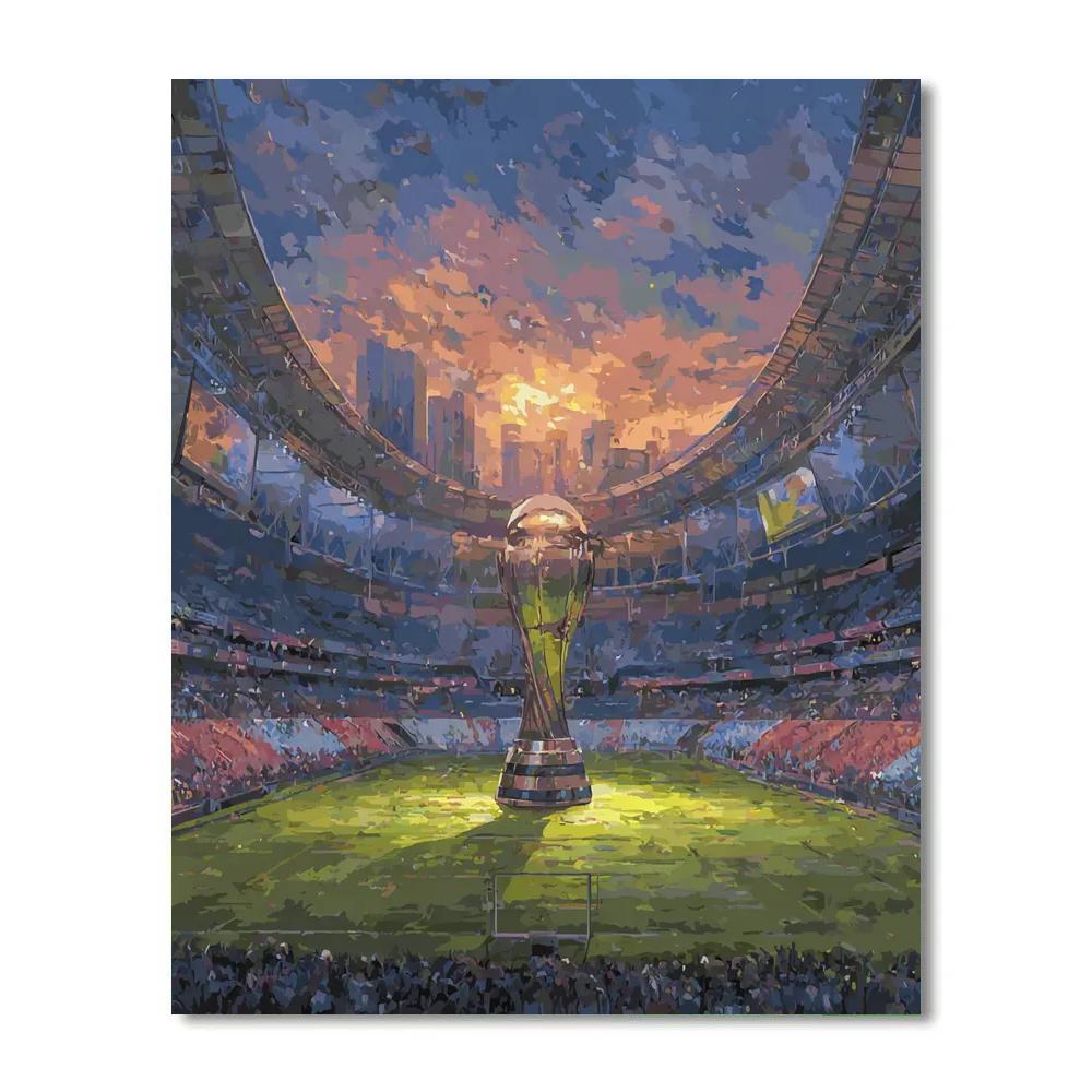 Fifa 2026 Opening Glow paint by number