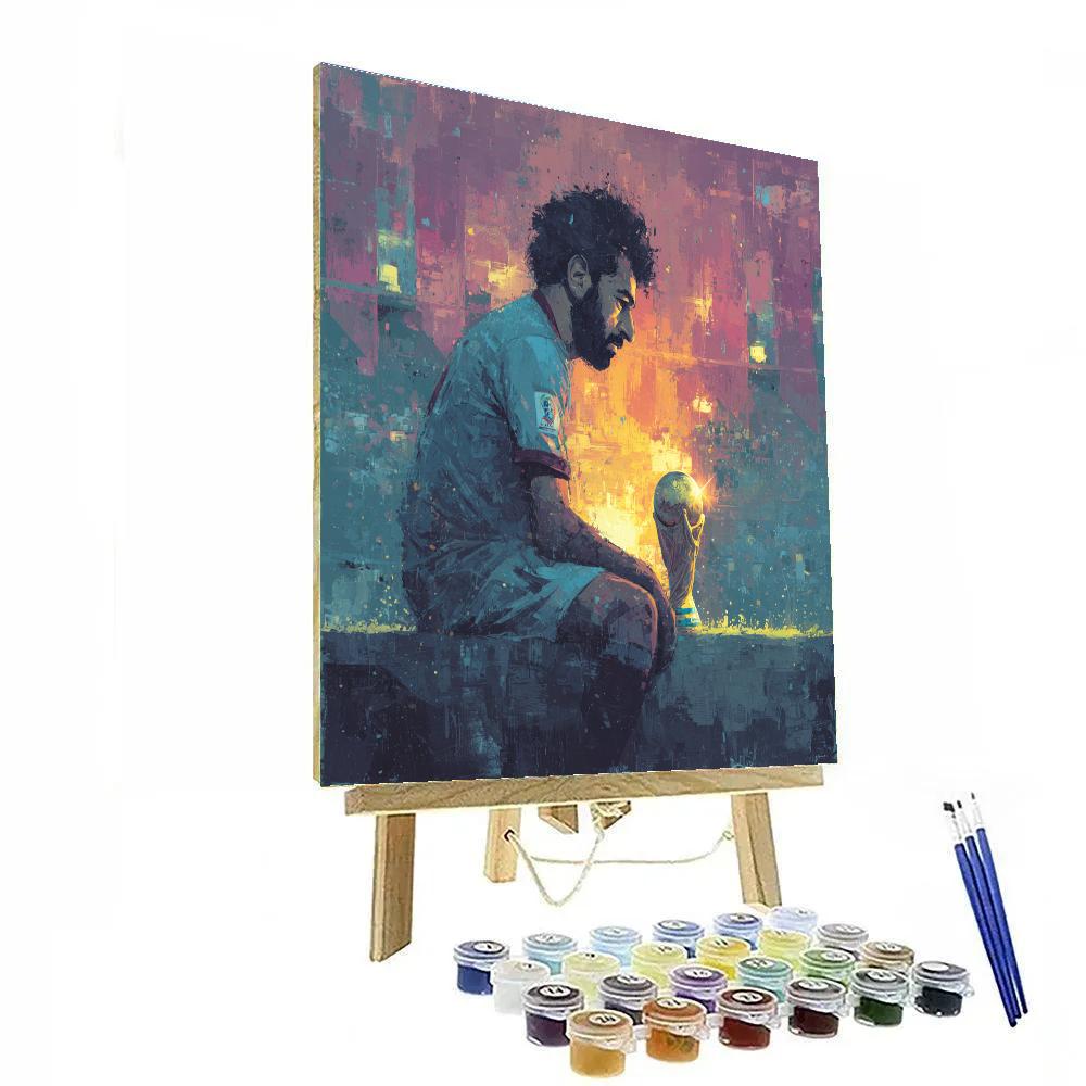 Salah Fifa 2026 Lights paint by number