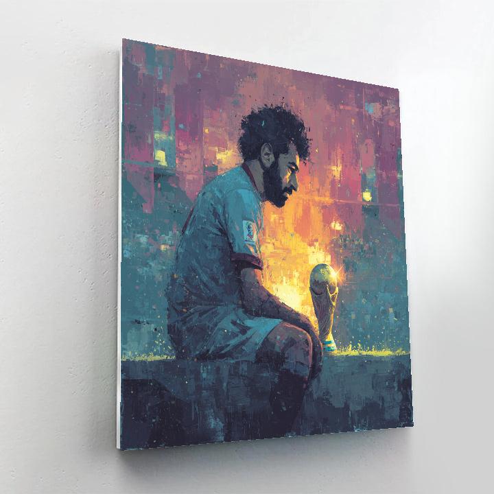 Salah Fifa 2026 Lights paint by number