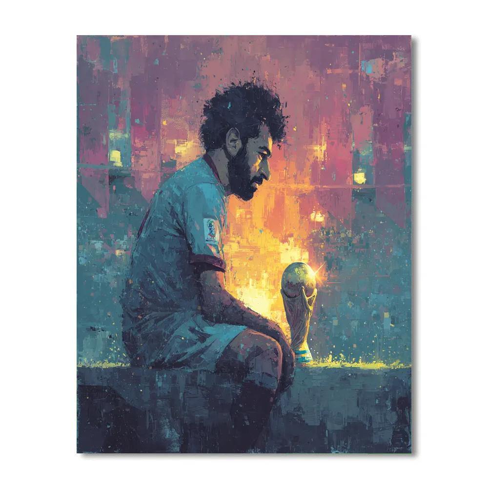 Salah Fifa 2026 Lights paint by number