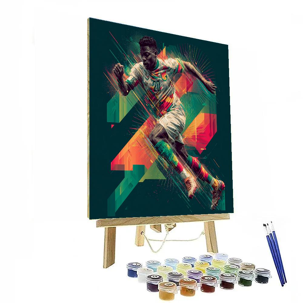 Kudus Fifa 2026 Pulse paint by numbers