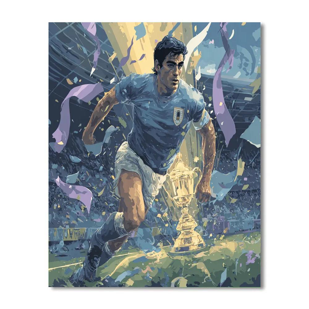 Valverde Fifa 2026 Charge Paint by numbers kits