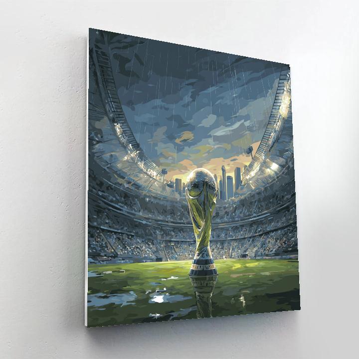Seattle Fifa 2026 Rainlight DIY paint by numbers