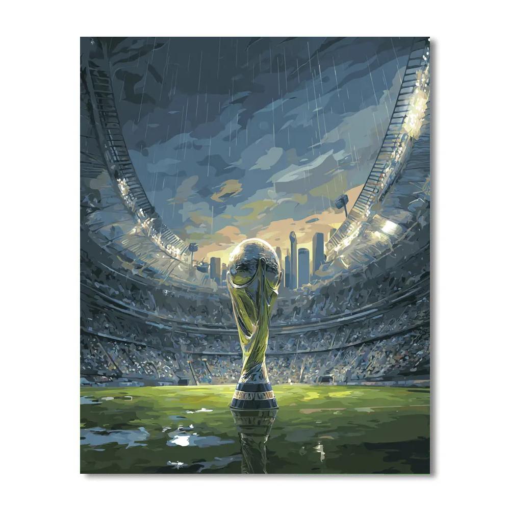 Seattle Fifa 2026 Rainlight DIY paint by numbers