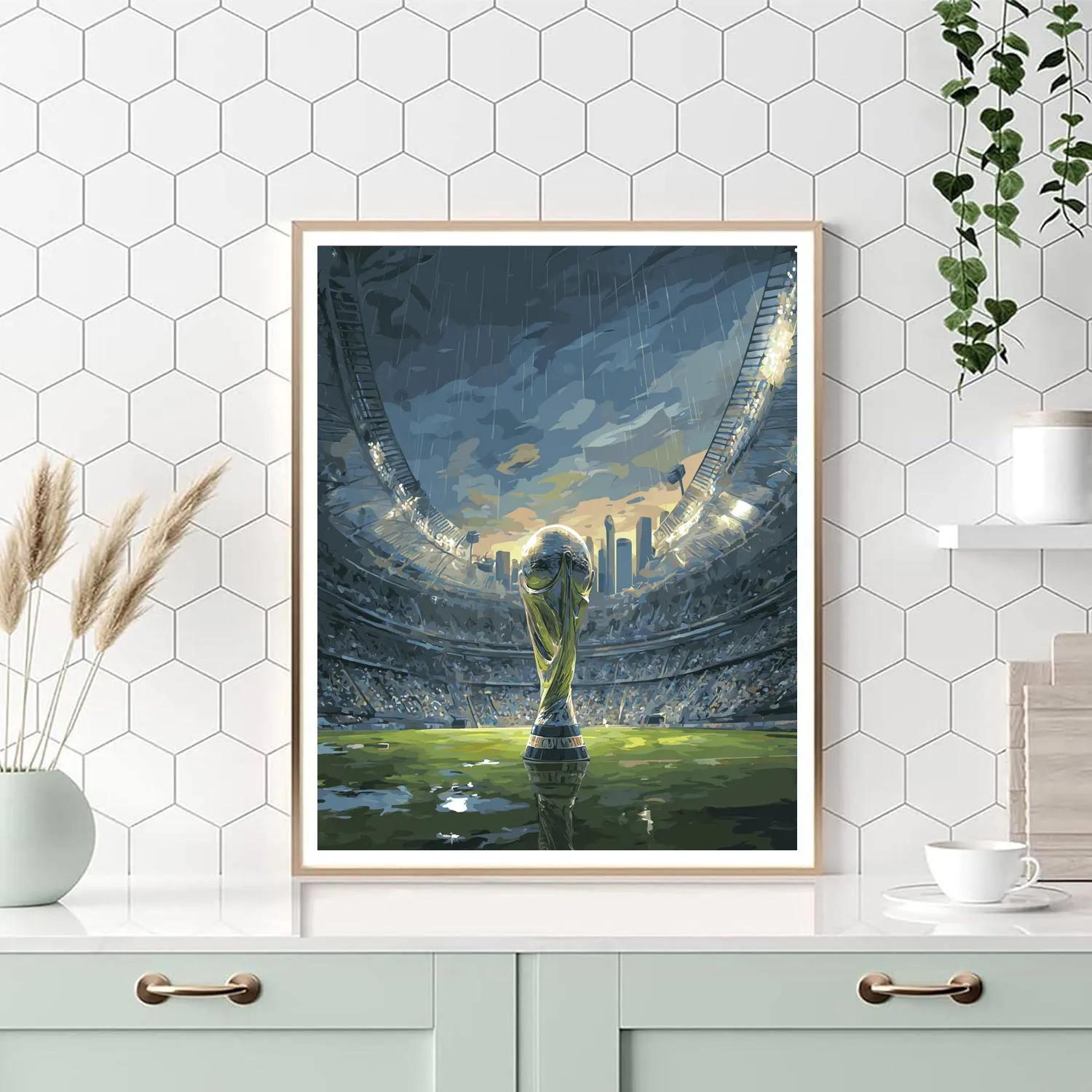 Seattle Fifa 2026 Rainlight DIY paint by numbers