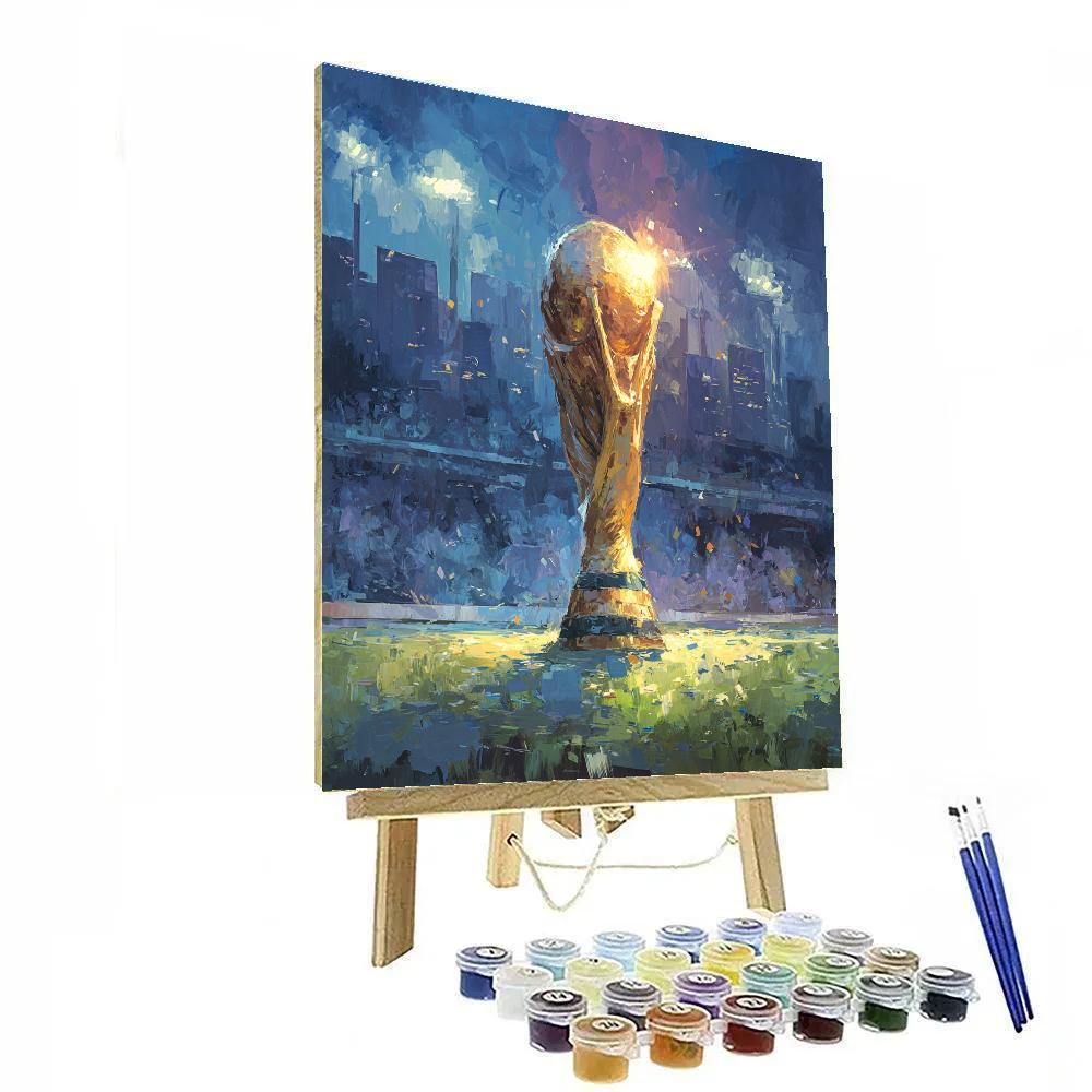 Fifa 2026 Final Glow paint by numbers