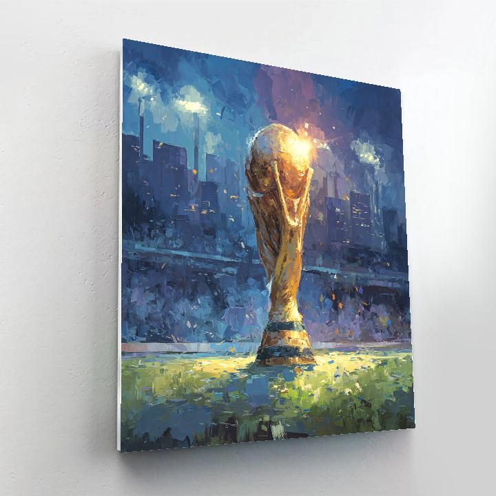 Fifa 2026 Final Glow paint by numbers