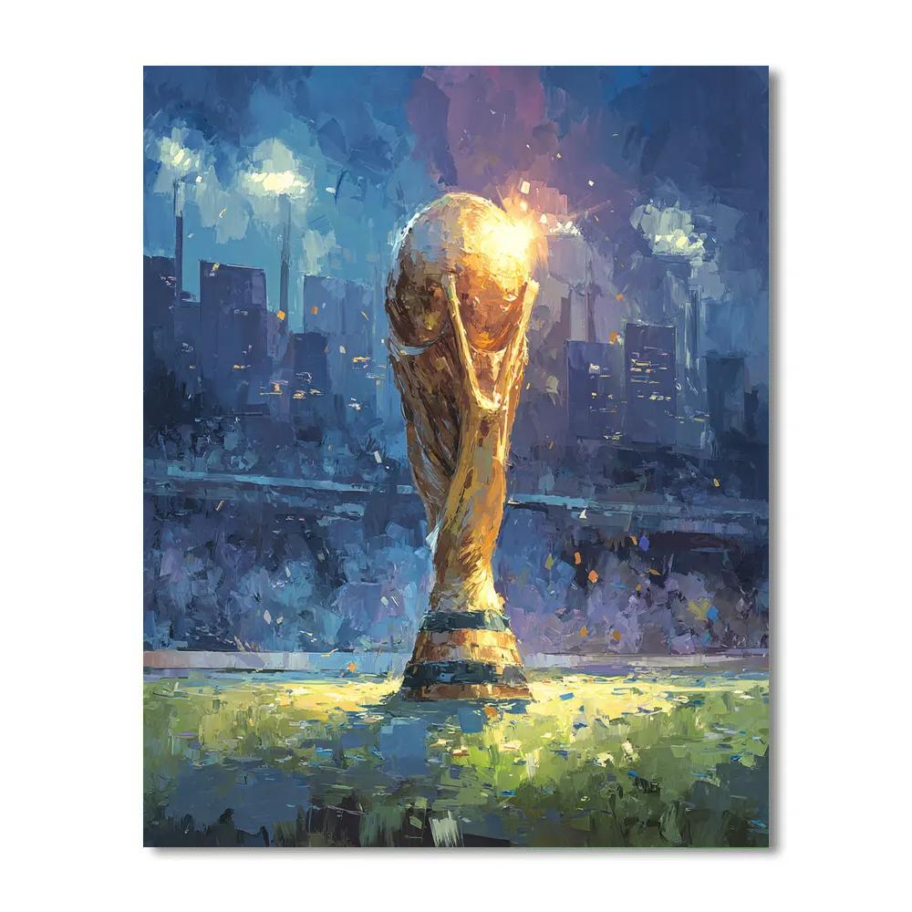 Fifa 2026 Final Glow paint by numbers
