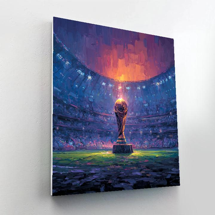 Fifa 2026 Opening Match Number painting