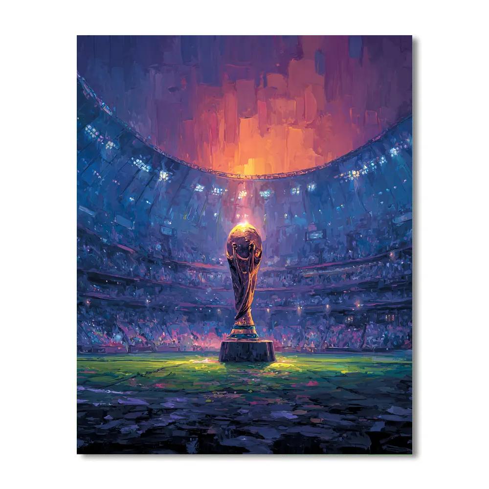 Fifa 2026 Opening Match Number painting