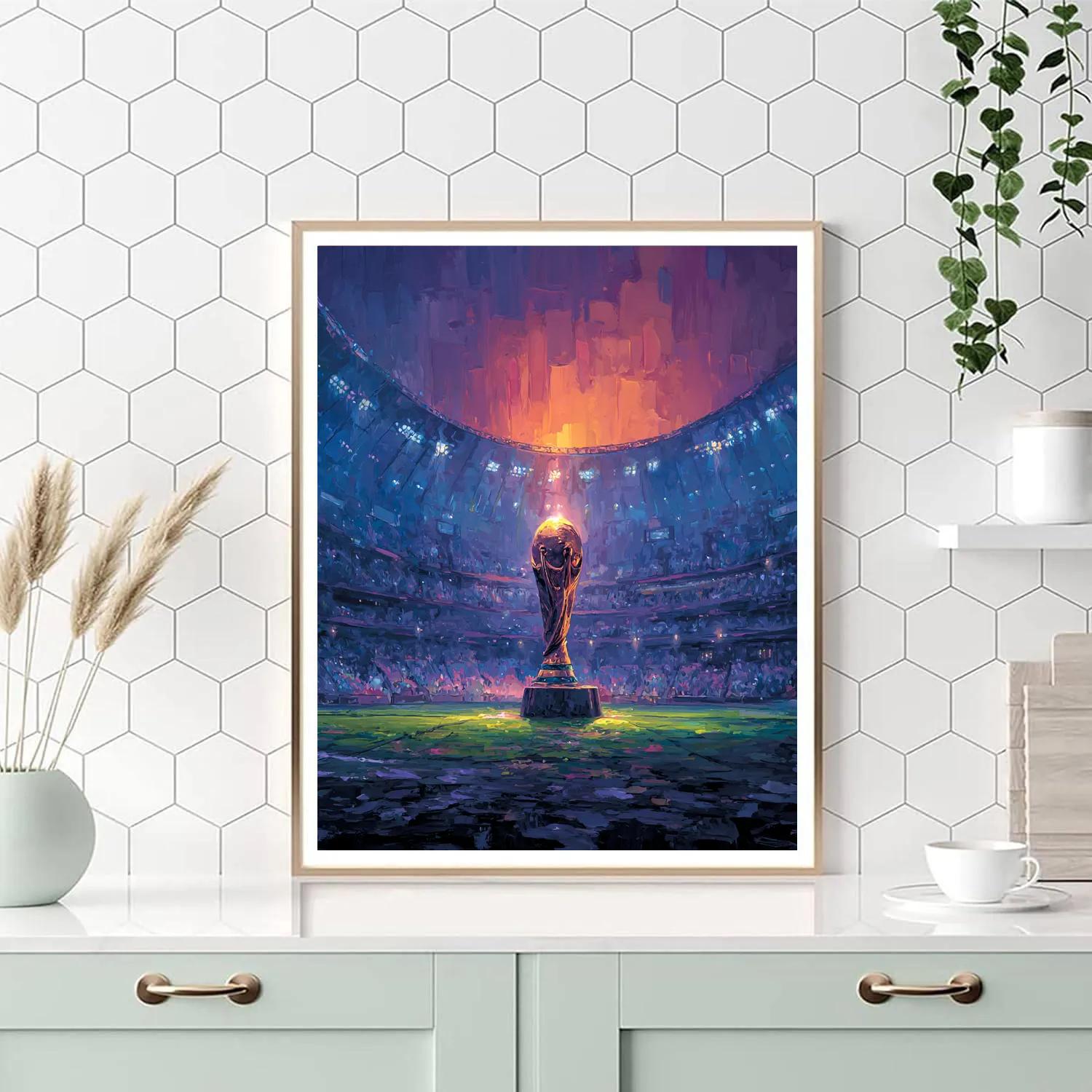 Fifa 2026 Opening Match Number painting