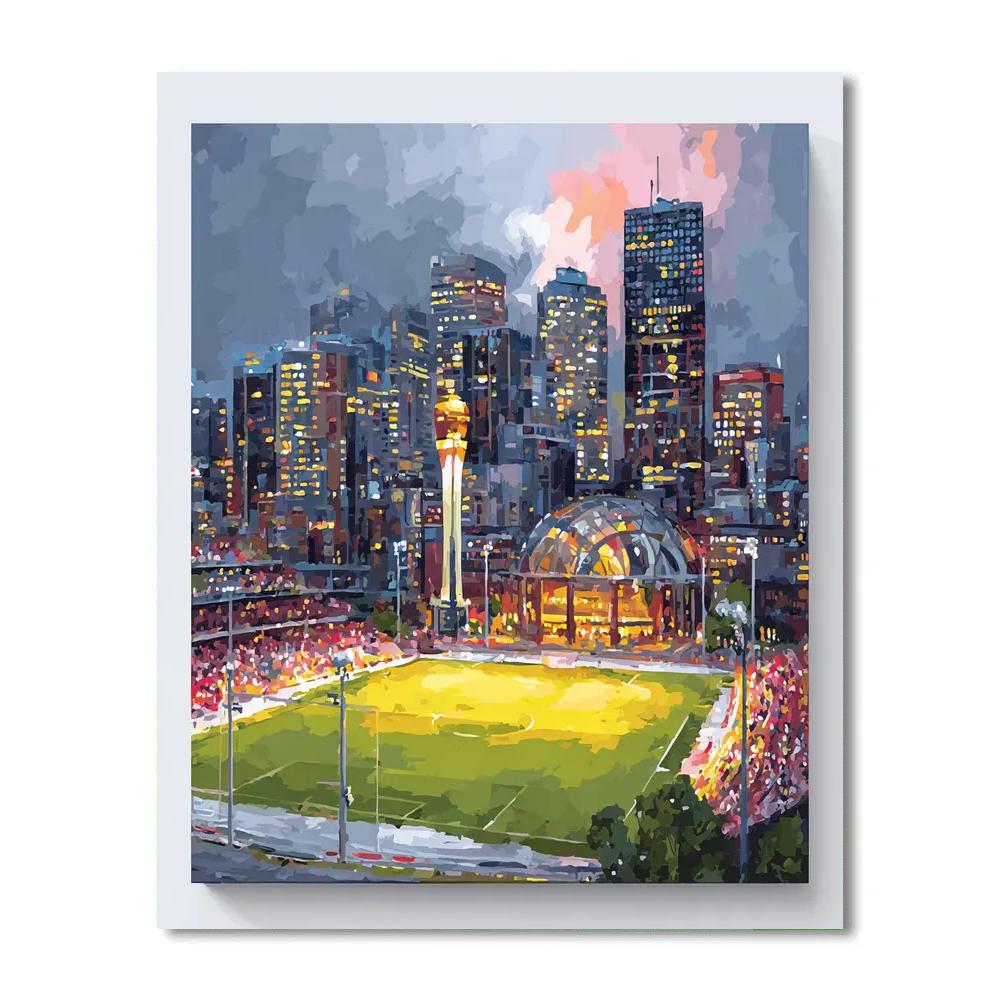Houston Fifa 2026 Gold DIY paint by numbers