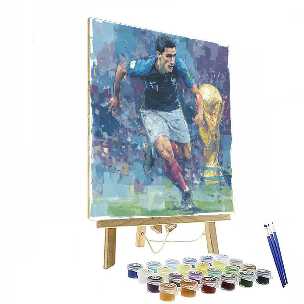 Mbappe Fifa 2026 Rush Paint by numbers art