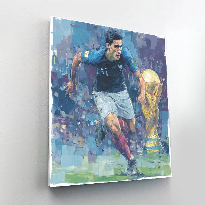 Mbappe Fifa 2026 Rush Paint by numbers art