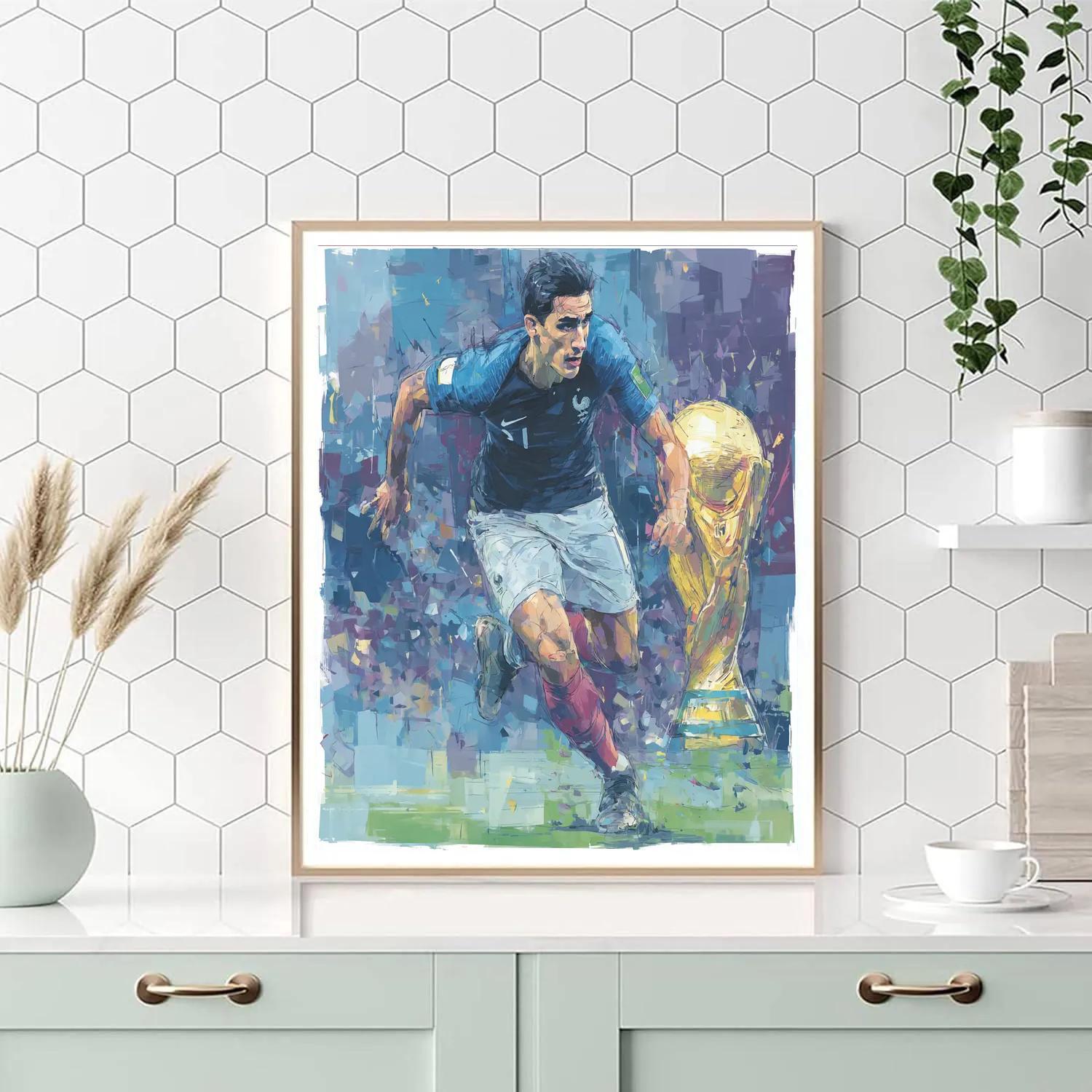 Mbappe Fifa 2026 Rush Paint by numbers art