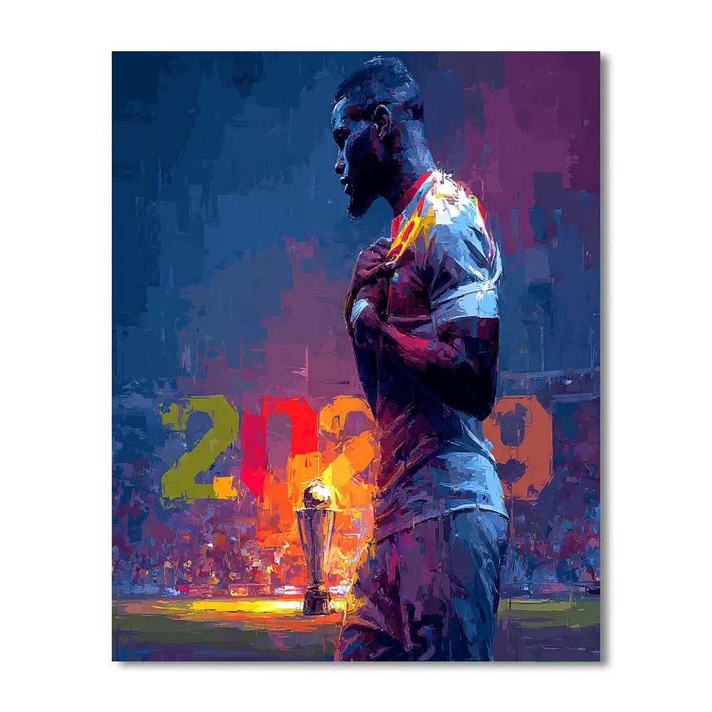 Kudus Fifa 2026 Pulse DIY paint by numbers